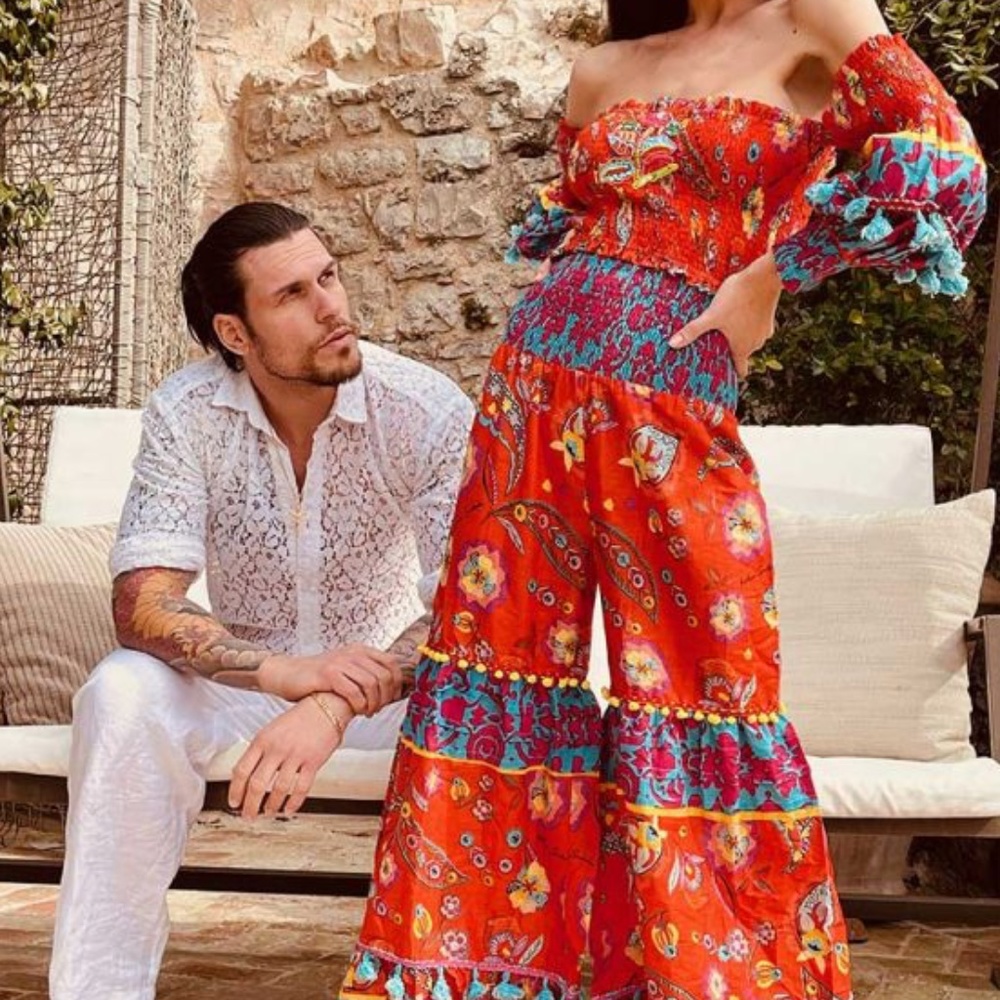 Top and trousers set by Antica Sartoria